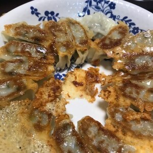 羽根つき餃子の焼き方☆～冷凍からの～